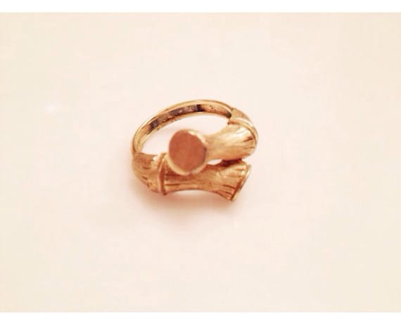 Items similar to SALE: Gold plated ring on Etsy