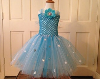 Elsa Inspired Frozen Dress for Toddlers with Elsa Bottle Cap Button