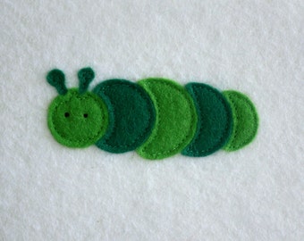 Popular items for felt caterpillar on Etsy