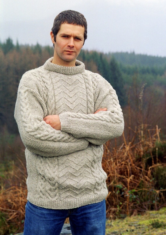 The Arran Sweater Traditional Island Knitting Pattern