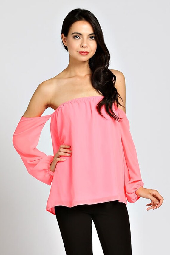 pinko off shoulder top