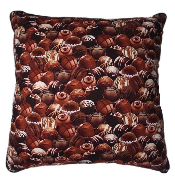 Items similar to chocolate cushion/pillow on Etsy