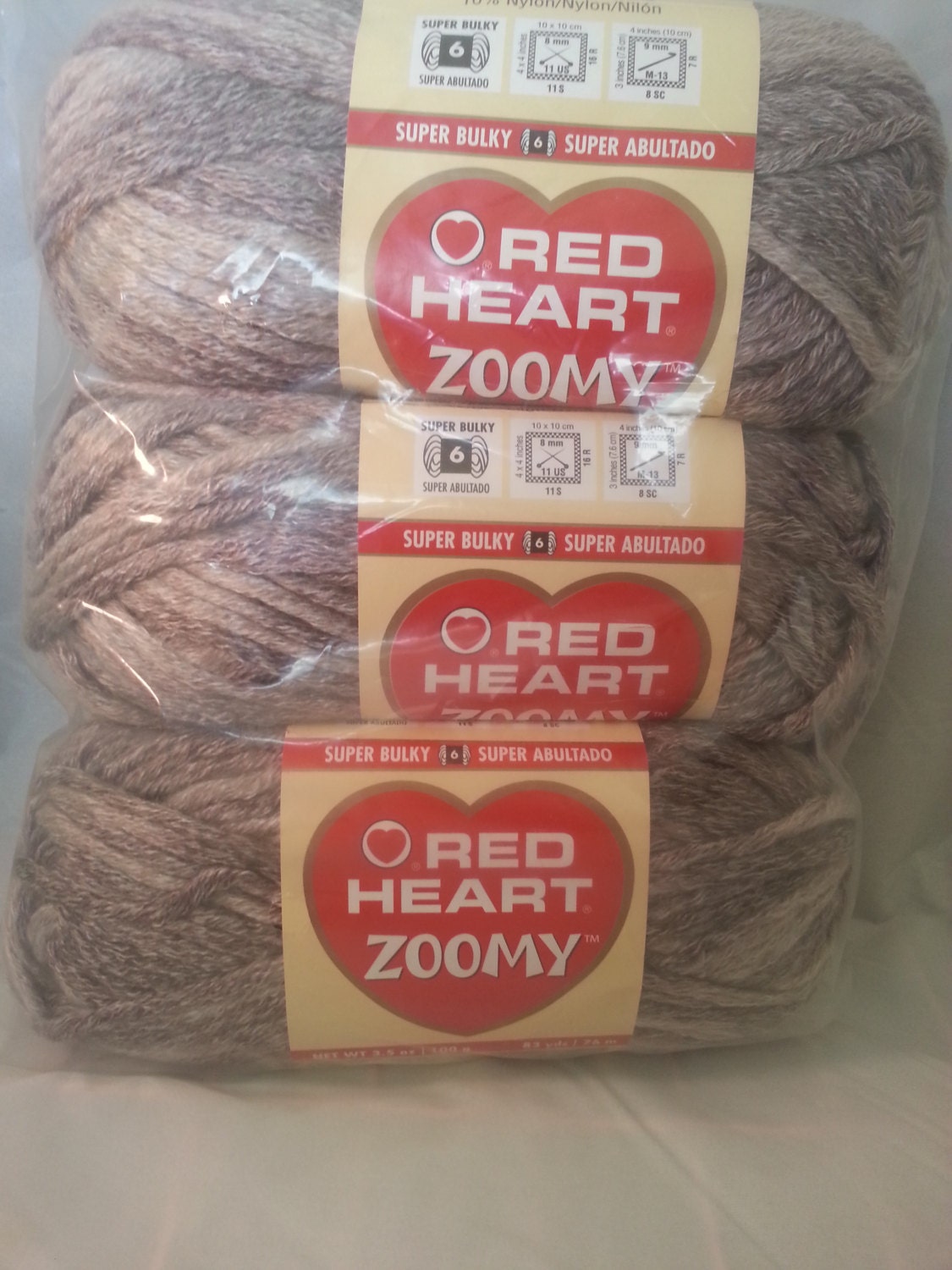 Red Heart Zoomy Yarn Discontinued Yarn
