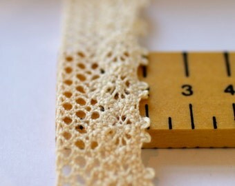Organic cotton lace trim