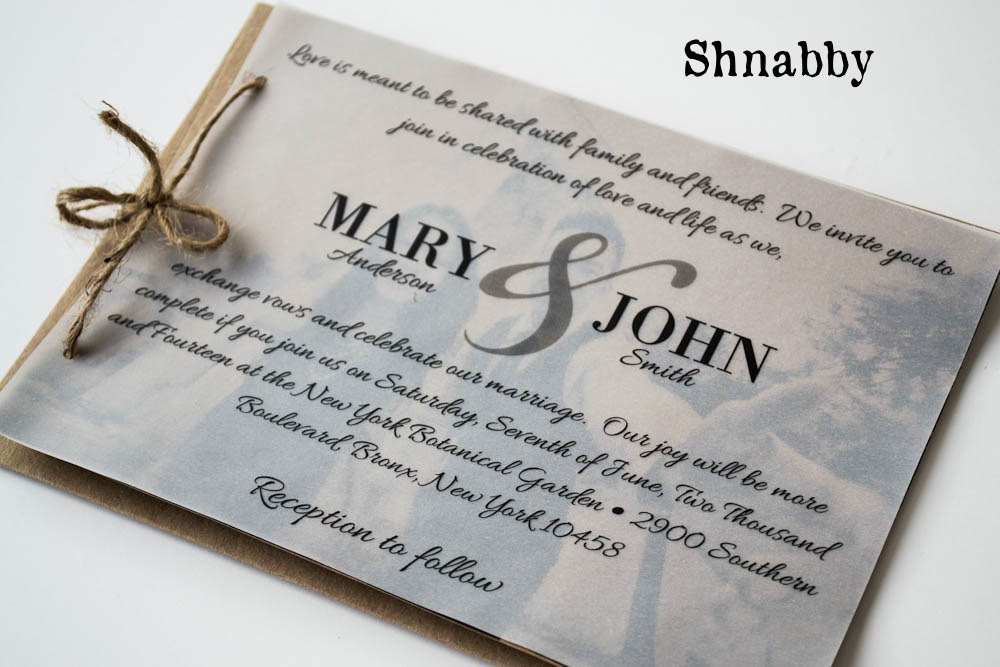 Vellum Paper Invitations 7