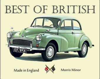 Mousepad - Best of British - Morris Minor 