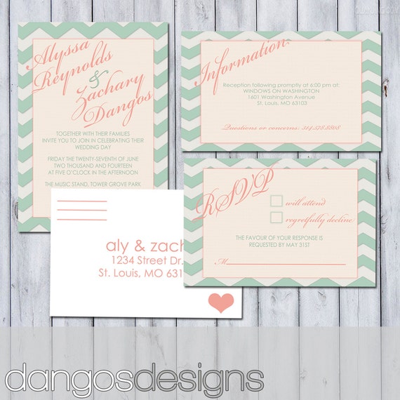 Wedding Invitations And Rsvp Packages 7