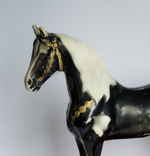 vintage plastic horses