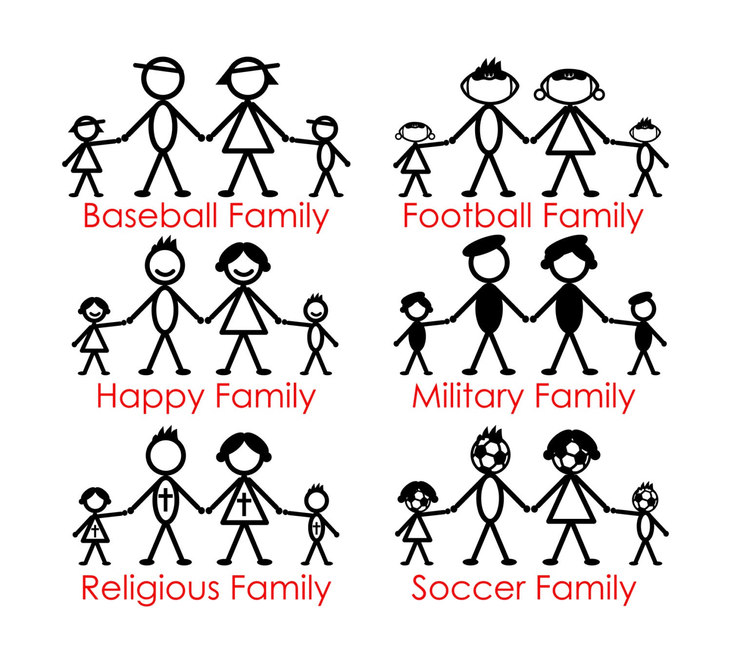 Free Free Family Figures Svg 209 SVG PNG EPS DXF File