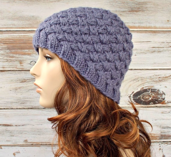 Instant Download Knitting Pattern Womens Knit Hat Pattern