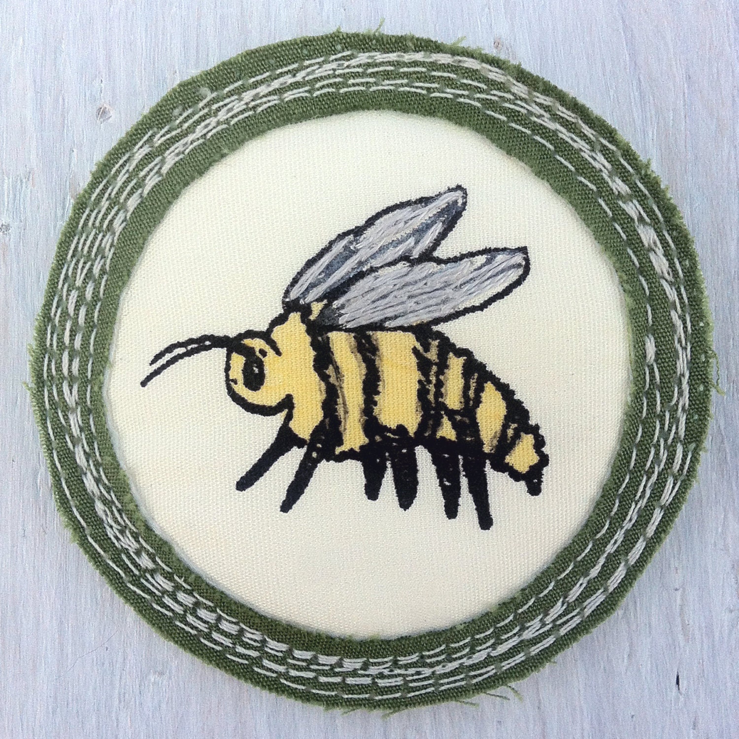 Merit Badge for 'being a busy as a bee' by leemeszaros on Etsy