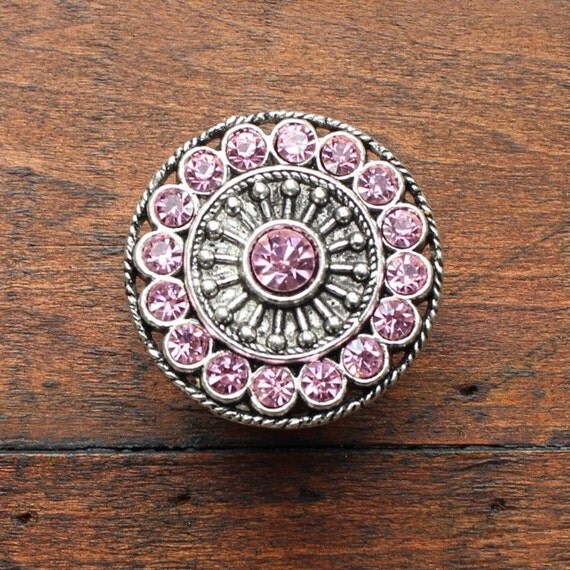 Crystal Drawer Knobs Furniture Knobs with Pink Glass