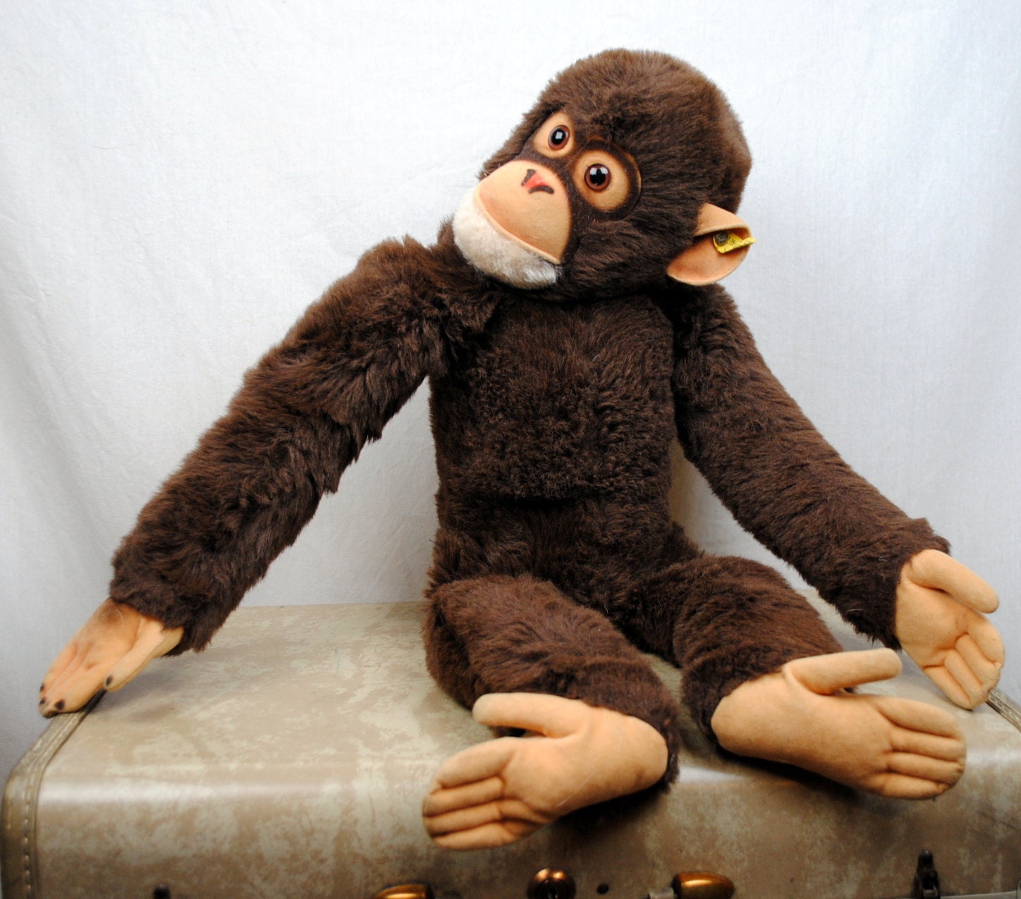 steiff stuffed monkey