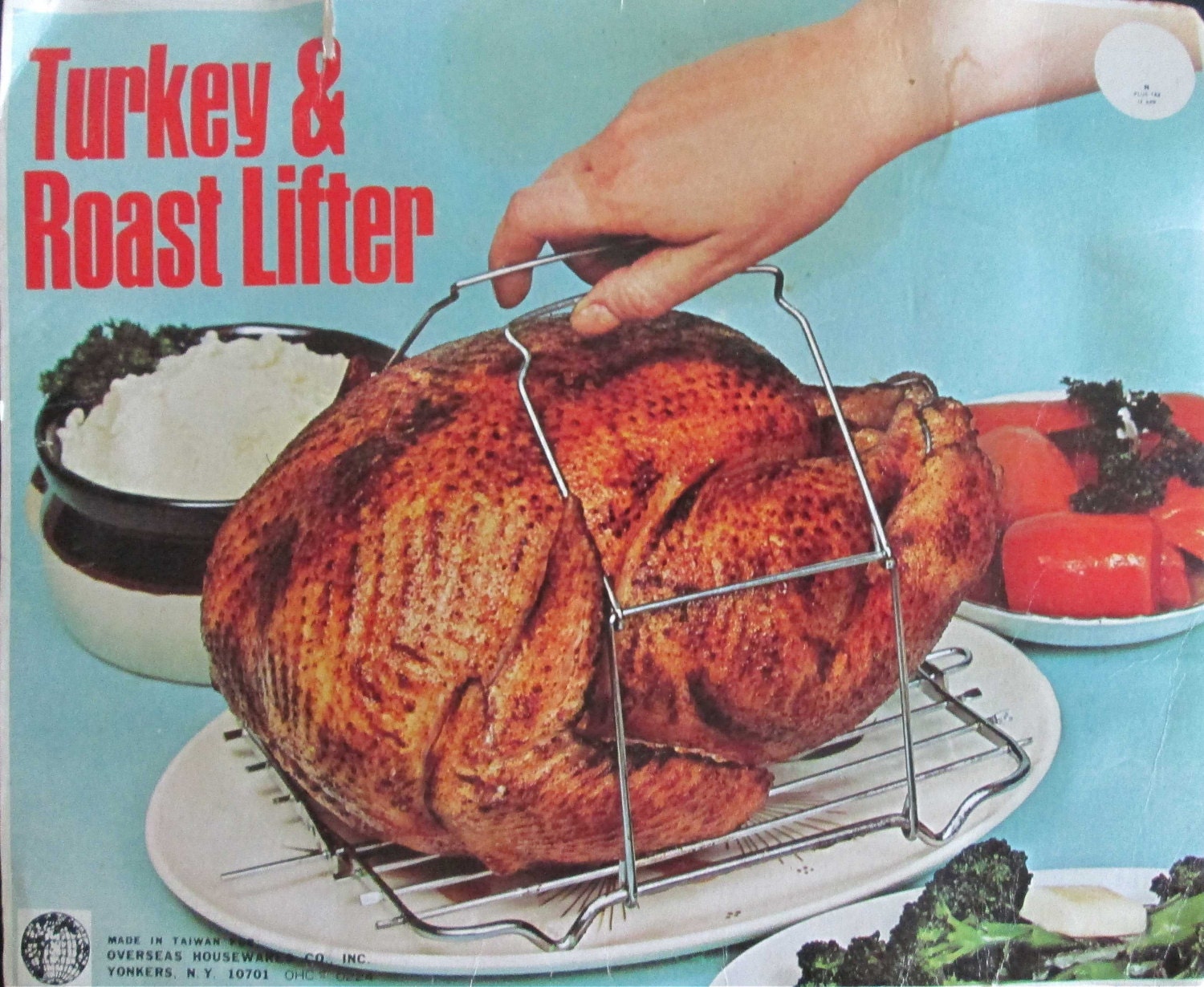 Vintage Turkey and Roast Lifter Metal Folding Rack – Haute Juice