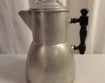 Popular items for aluminum coffee pot on Etsy