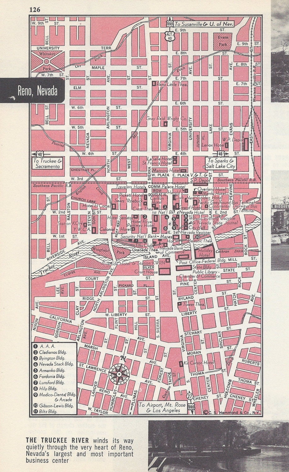 Street map Reno Nevada PDF