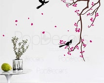 Popular items for flower wall murals on Etsy