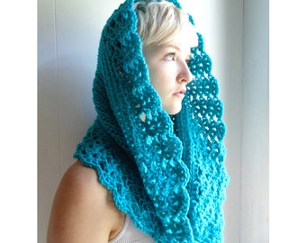 Crochet PATTERN - Starlight Cowl and Fingerless gloves