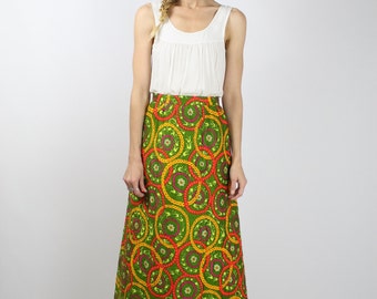 Popular items for maxi skirt vintage on Etsy