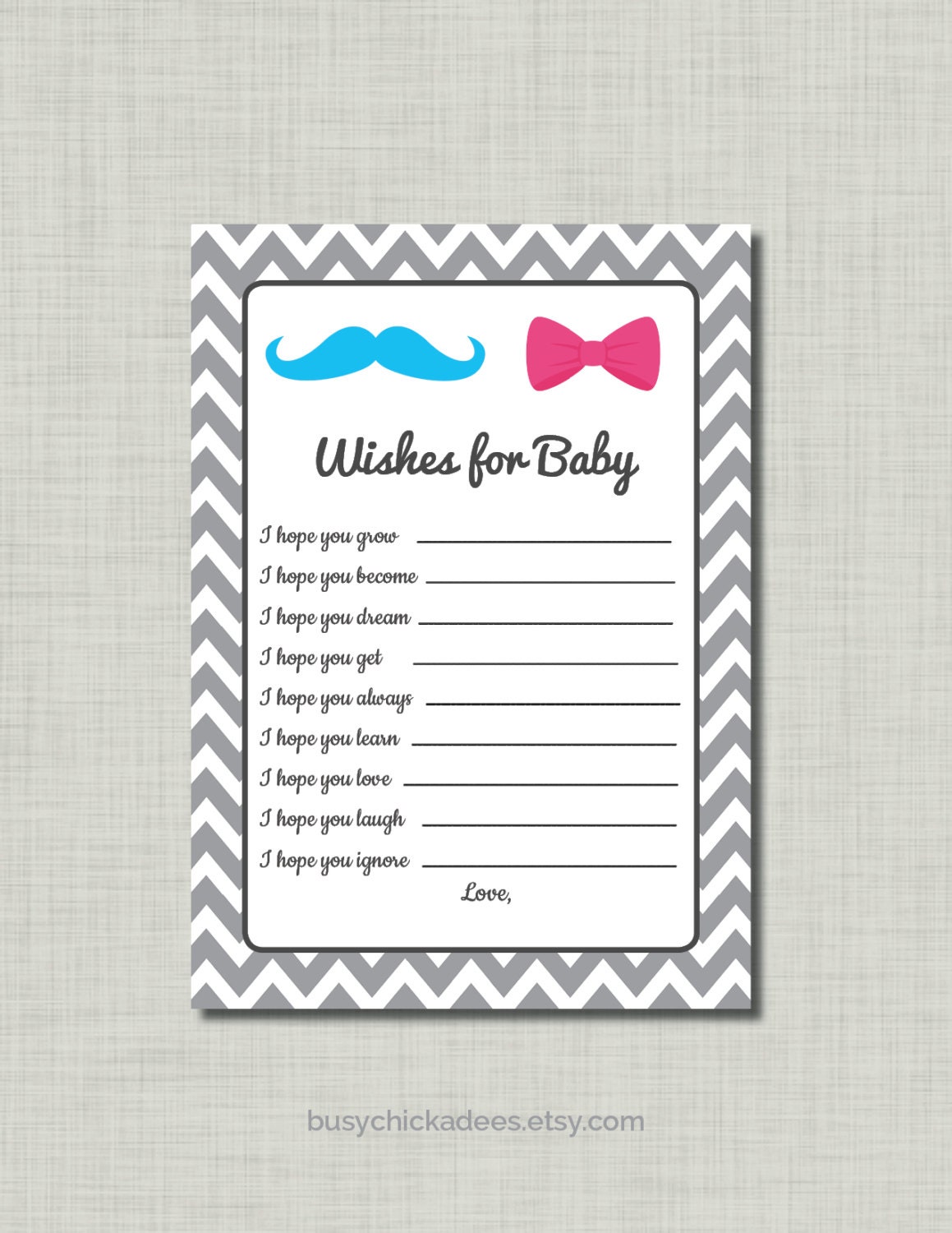 gender reveal wishes for baby game party baby shower gr73