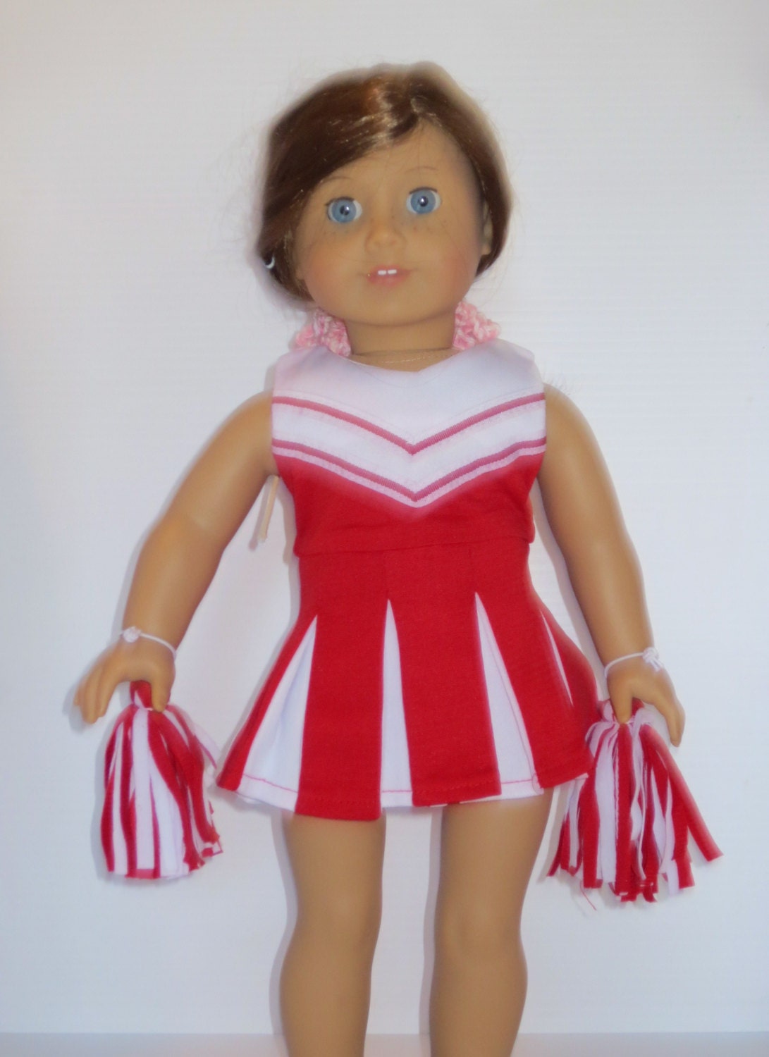 18 inch doll cheerleading outfit