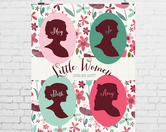 DIGITAL PRINT - Little Women by Louisa May Alcott