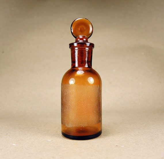 Small Brown Bottle Medical Bottle