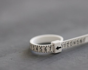 Reusable Ring Sizer