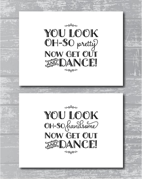 Bathroom Signs Wedding instant download - oh so pretty & handsome bathroom signs set/2 Bathroom Signs Wedding instant download - oh so pretty & handsome bathroom signs set/2