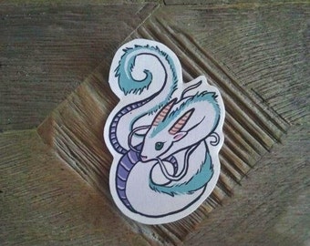 Haku Dragon Sticker - Spirited Away - Miyazaki / Studio Ghibli