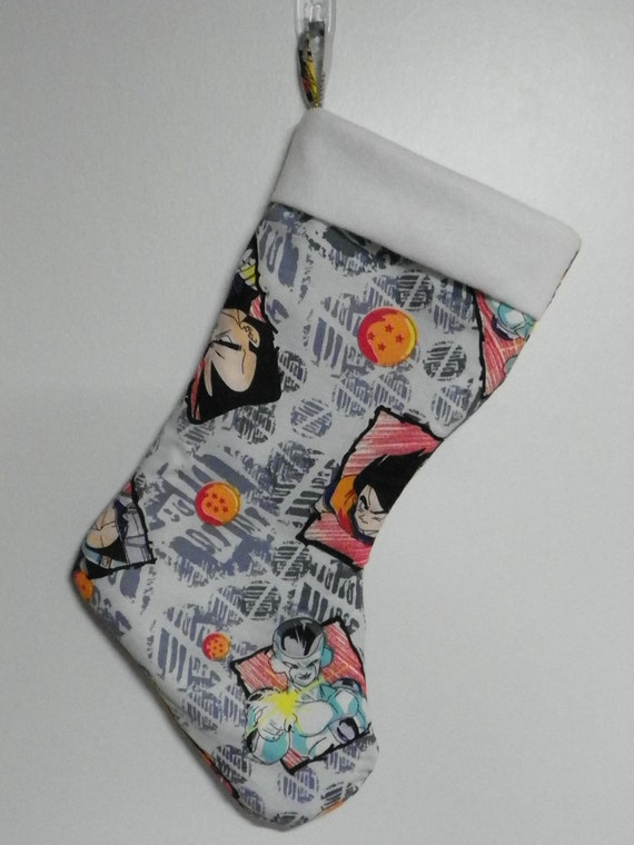 Dragon Ball Z Christmas Stocking DBZ by FancyThatApronsMore