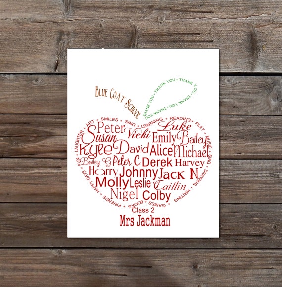 teacher appreciation gift personalised with 40 by teacher appreciation gift personalised with 40 by