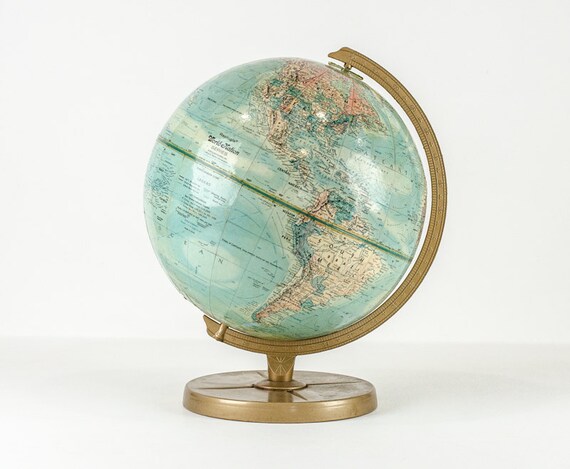 Vintage Replogle World Globe 1960s