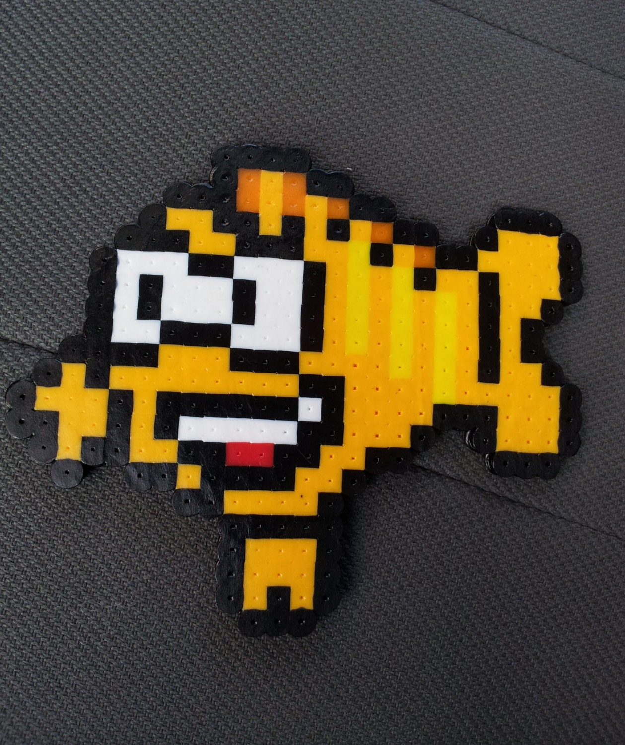 Bubble Guppies Mr.Grouper Perler Sprite by GetSTUFT on Etsy