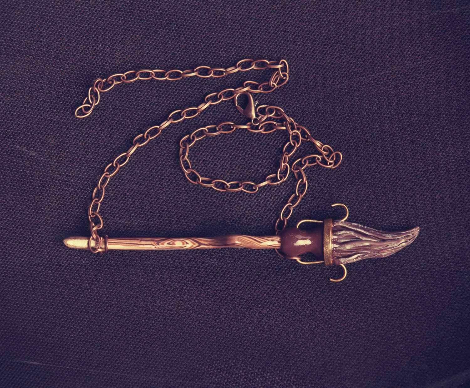 Harry Potter Broomstick Necklace