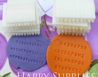 Cookie Stamp Soap Stamp Seal Soap Mold Letter Set A-Z Number Set 0-9
