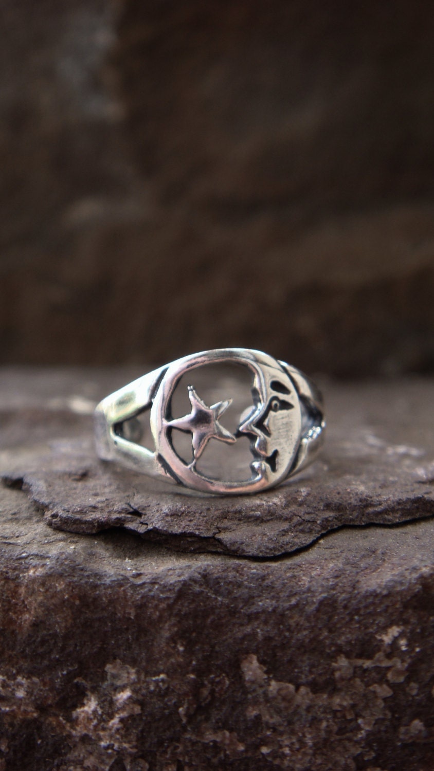 Knuckle Ring Sterling silver Midi Ring Above Knuckle Ring