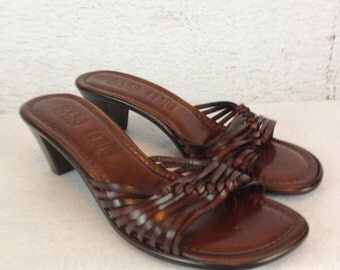 bass sandals 80s