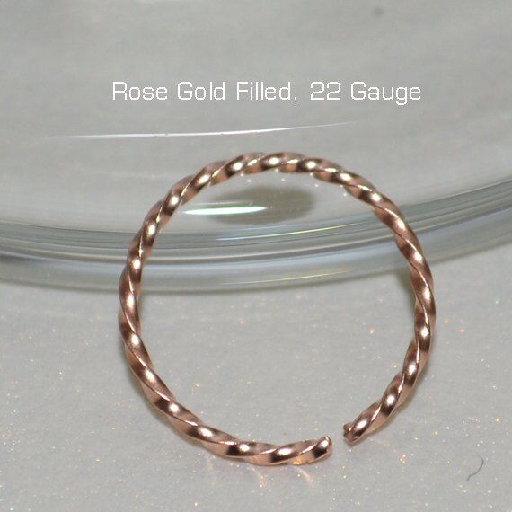 Nose Ring Stud - Nose Ring - Gold Nose Piercing - Helix Ring - Rook Piercing Jewelry - Septum 22g - Tragus Hoop - Cartilage Piercing