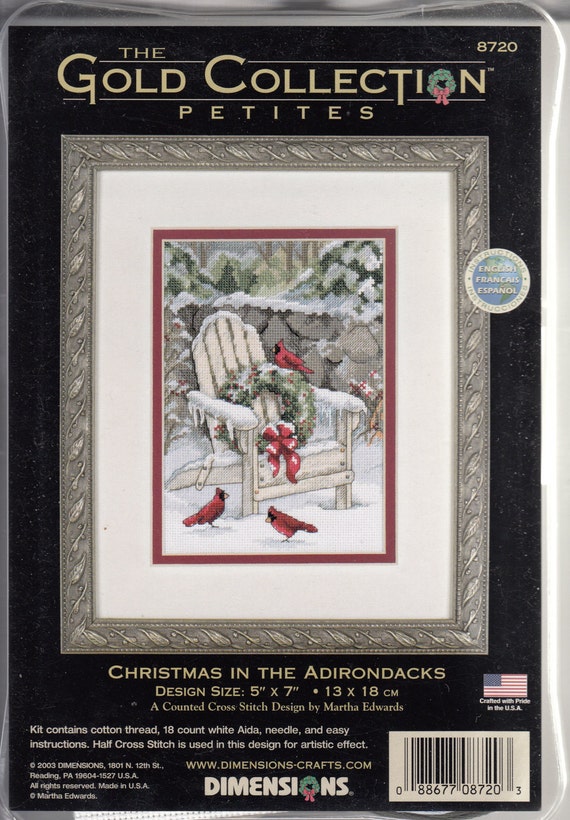 Dimensions Gold Petites Counted Cross Stitch Kit Christmas