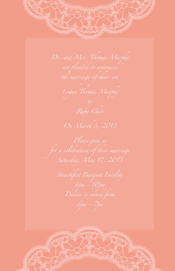 Invitation Designs Etsy | items similar to custom wedding invitation card designs Invitation Designs Etsy | items similar to custom wedding invitation card designs
