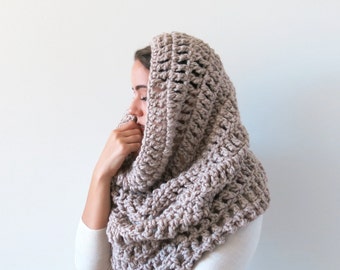 hooded cowl . oversized cowl . hooded scarf . oversized scarf . snood ...