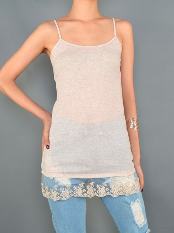 Lace Top Extender Tank Top Extender Top Extender by EverlyStyle