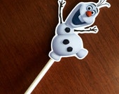 items similar to olaf cake topper for frozen theme birthday party on etsy