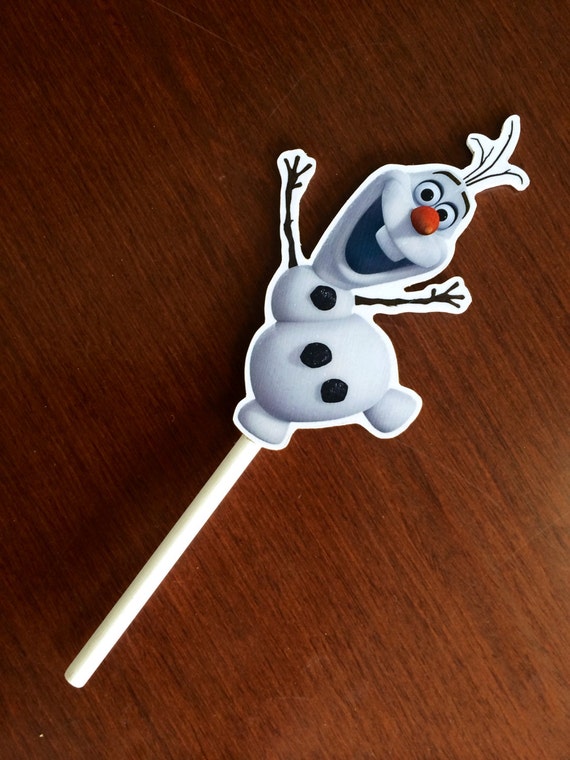 items similar to olaf cake topper for frozen theme