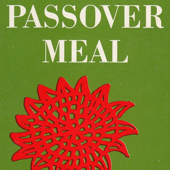 The Passover Meal: A Ritual for Christian Homes by Arleen Hynes - Vintage Pocket Paperback - Pub. 1972