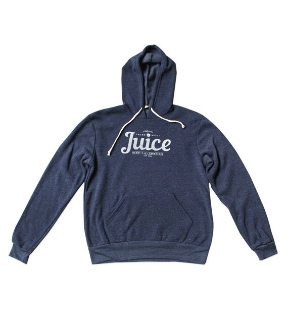 Juice Hoodie Unisex Eco True Navy Hoodie Pullover