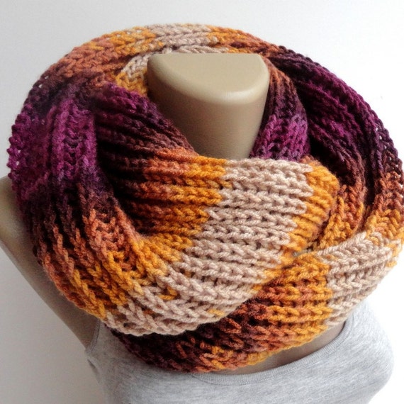 Infinity scarves for women knitting patterns