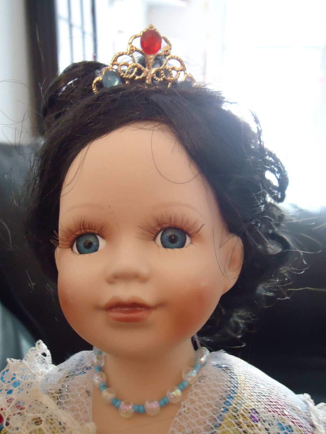 Gorgeous Porcelain Snow White Doll