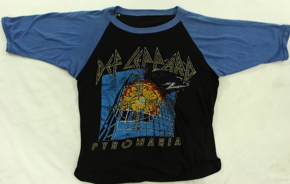Def Leppard Pyromania 1983 Tour T-Shirt